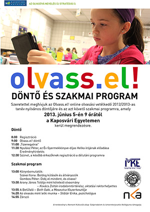 Olvass.el! döntő és szakmai program